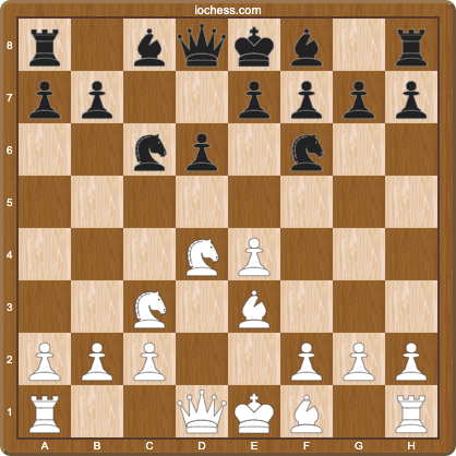 Open Sicilian tabiya, ChessAtlas drills positions like this and flags them when forgotten in real games