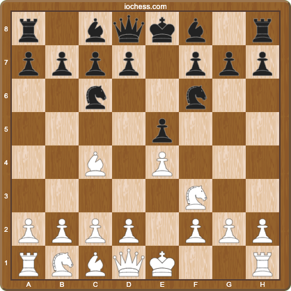 Italian Game position after 1.e4 e5 2.Nf3 Nc6 3.Bc4