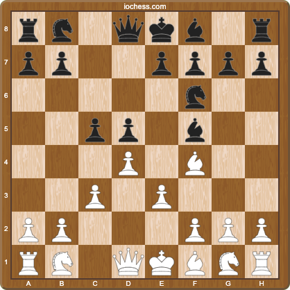 Anti-London mirror setup with Black playing ...Bf5 outside the pawn chain