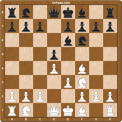 London System core setup: Bf4 before e3, pawns on d4 and e3