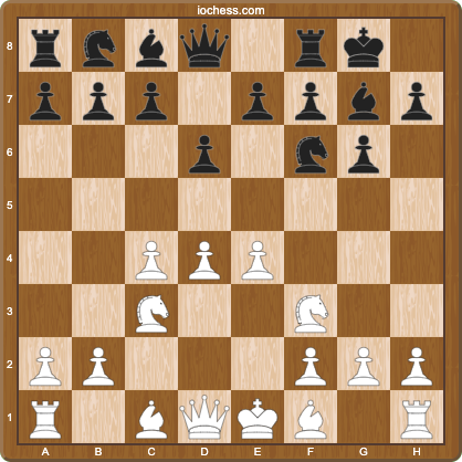 King's Indian Classical main position