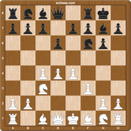 Sämisch Variation after 5.f3 O-O