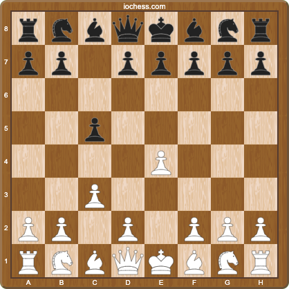 Alapin Sicilian after 1.e4 c5 2.c3, White prepares d4