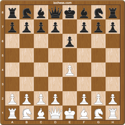 French Defense after 1.e4 e6, Black prepares ...d5 with central tension